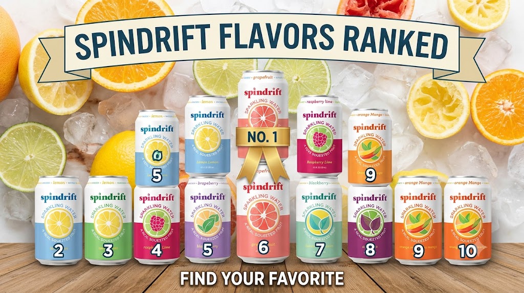 스핀드리프트 탄산수 | Spindrift 맛 순위